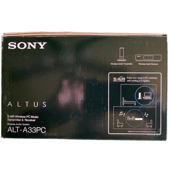 Sony ALTUS ALT-A33PC  S-AIR Wireless PC Music Transmitter/Receiver Kit - Picture 5 of 9